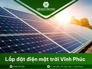 Lắp đặt điện mặt trời Vĩnh Phúc